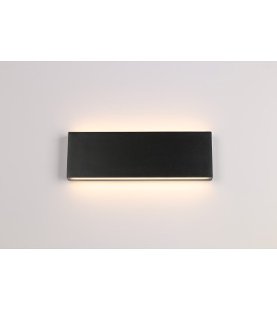 APLIQUE THOR 24W CCT SWITCH NEGRO IP54